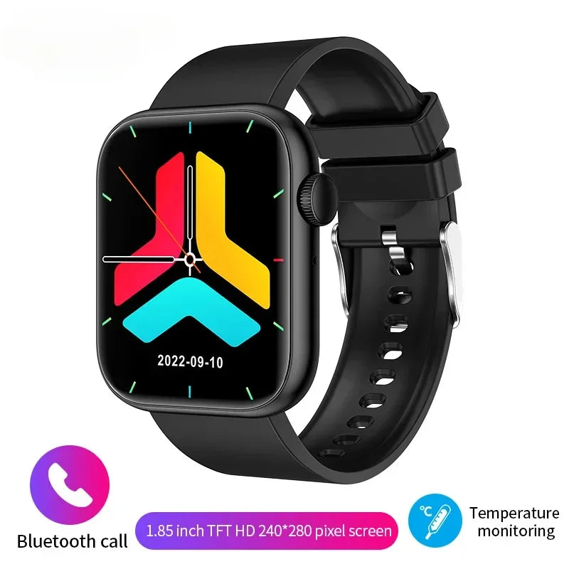 2025 New Smart Watch for Women Full Touch Screen Bluetooth Call Waterproof Watch Sport Fitness Tracker Smartwatch Lady Bracelet