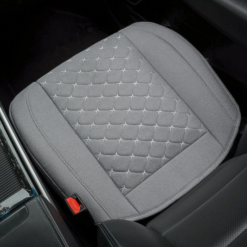 Car Seat Cover,Bottom Car Seat Covers,Front Seat Only, Cloth Fabric Wrap around the Bottom,Breathable Car Seat Protector Fits 95% of Vehicles 1 Piece,Gray