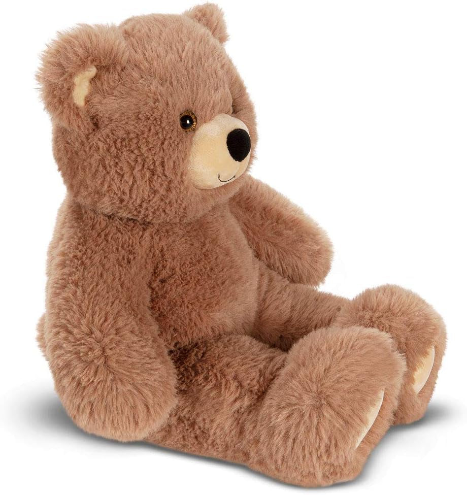 18 Inch Cuddly Soft Brown Bear | Soft Easter Teddy Bear Stuffed Animal | Cozy Plush for Sleeping | Romantic Gift Teddy Bear for Girlfriend | Crafted in the USA