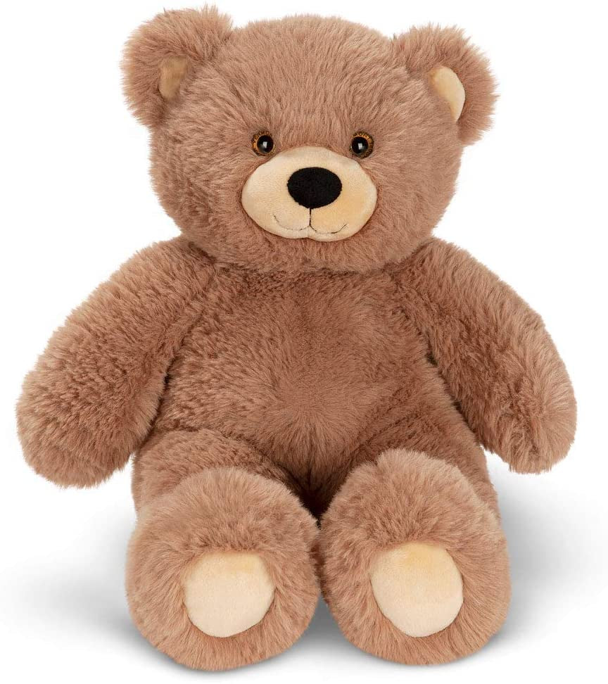 18 Inch Cuddly Soft Brown Bear | Soft Easter Teddy Bear Stuffed Animal | Cozy Plush for Sleeping | Romantic Gift Teddy Bear for Girlfriend | Crafted in the USA